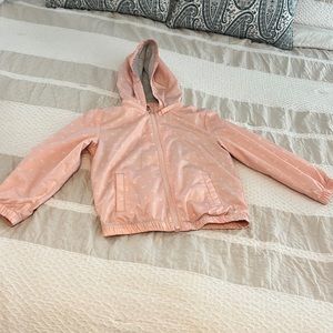 Gap rain jacket with cute flower pattern